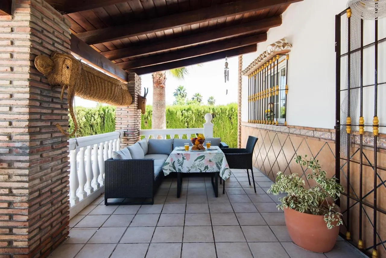Villa Palm Trees Of The Sun With Pool & Barbecue Pets Friendly-Ven Con Tu Mascota Cártama Spanje