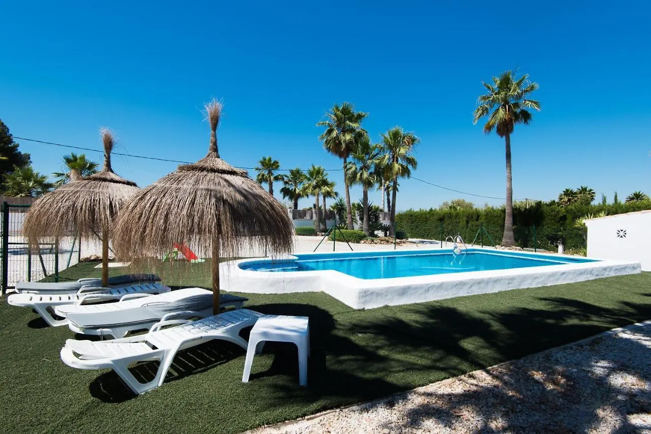 Villa Palm Trees Of The Sun With Pool & Barbecue Pets Friendly-Ven Con Tu Mascota Cartama