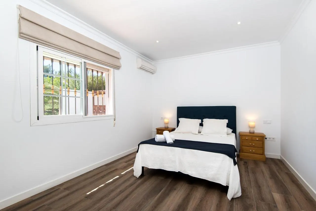 Villa Palm Trees Of The Sun With Pool & Barbecue Pets Friendly-Ven Con Tu Mascota Cartama Spain